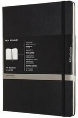 Moleskine Professional A4 Soft Cover Notebook Large Black - Al Masam Stationery LLC