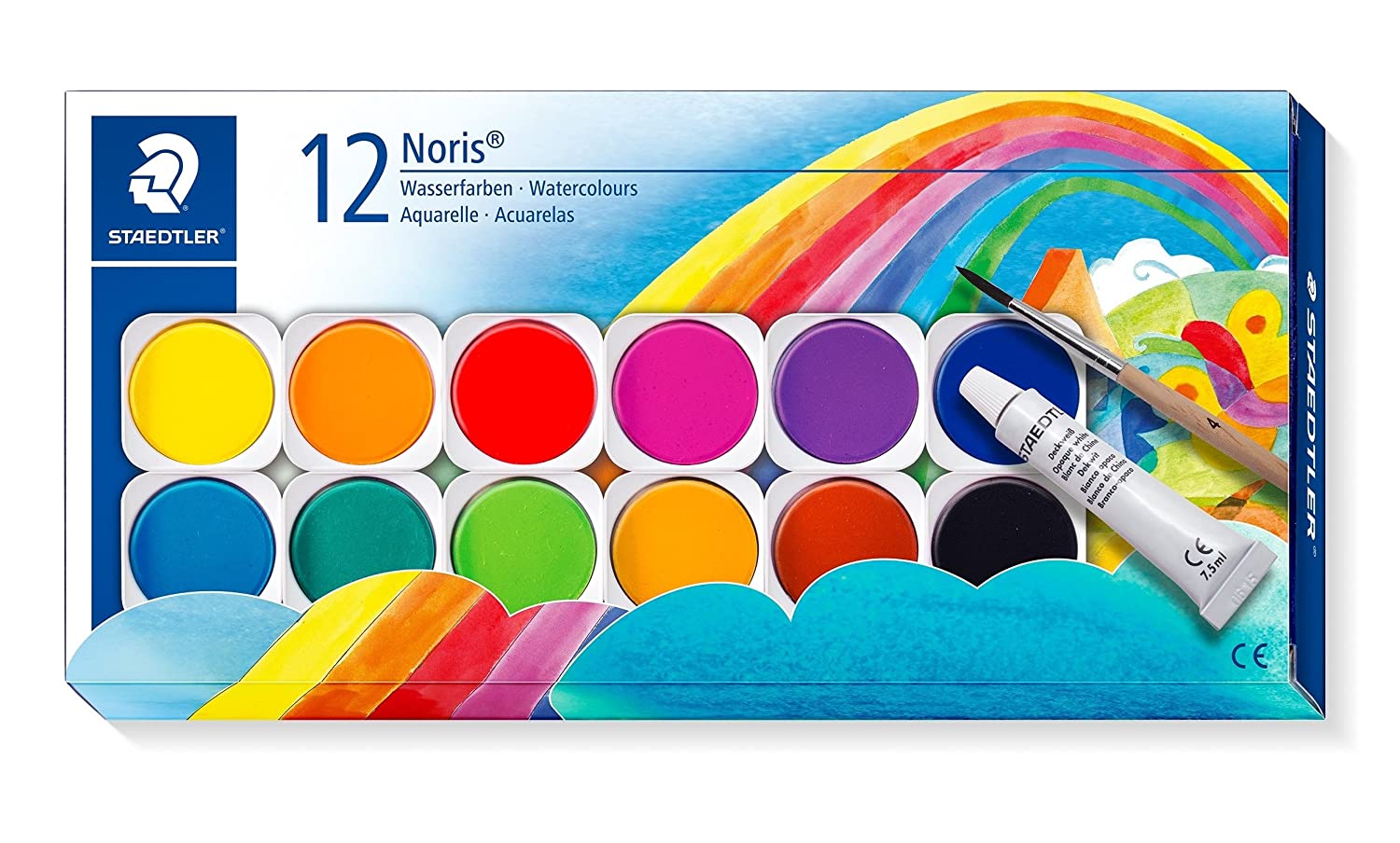 Staedtler 8880 Noris Club Water Colours - Al Masam Stationery LLC