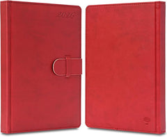 FIS Maroon 170×240 PU Strap 2026 Daily Diary - FSDI75E26MR