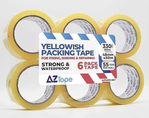 Apac Yellow Packaging Tape 2 Inch x 100 Yards