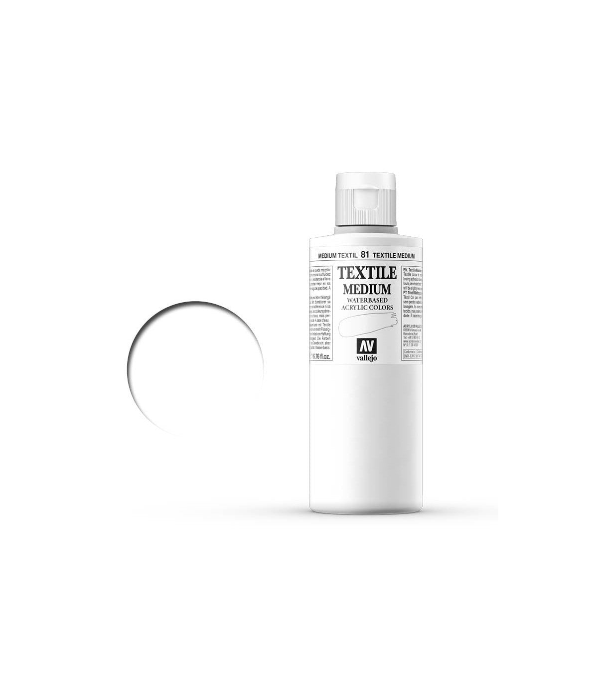 TEXTILE COLOR 81-200 ML. TEXTILE MEDIUM