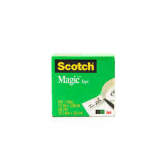 Scotch Magic Tape in Box 1/2 x 36 yd 12mm x 33m