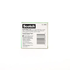 Scotch Magic Tape in Box 1/2 x 36 yd 12mm x 33m