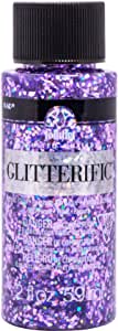 Folkart Glitterific Water Based Paints - Purple 59Ml - MSP 5882 - Al Masam Stationery LLC Main image