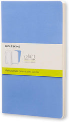 Moleskine Volant Plain Large Notebook Set of 2 Royal Blue - Al Masam Stationery LLC