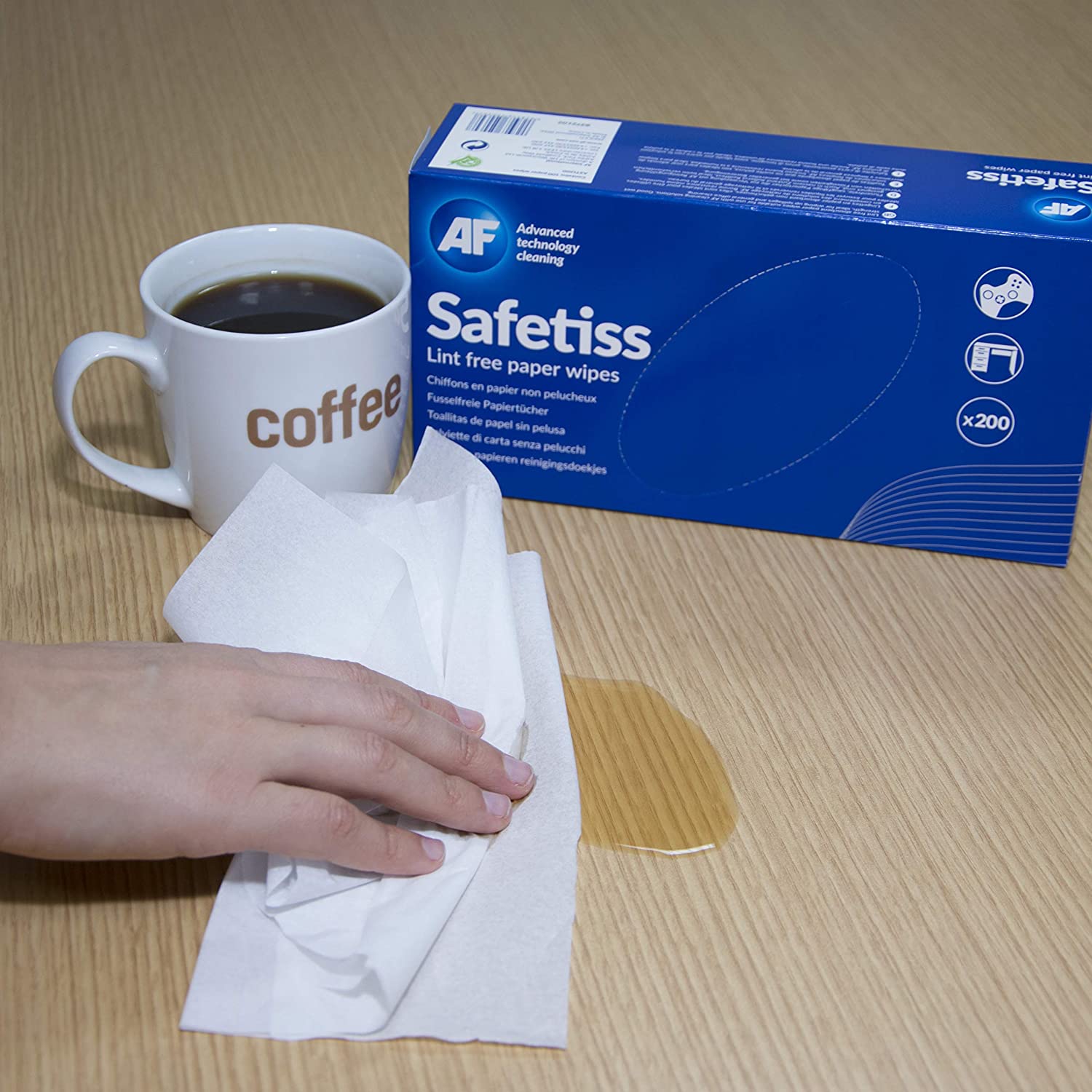 AF SAFETISS 200 P/WIPES - Al Masam Stationery LLC