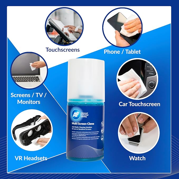 AF Multi-Screen Clene XMCA25MF – 25 ml with Microfibre Cloth