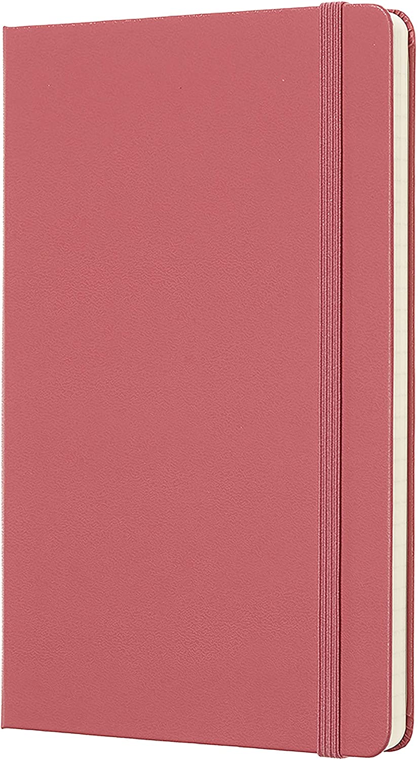 Moleskine Ruled Classic Notebook Hard Cover A5 Daisy Pink - Al Masam Stationery LLC