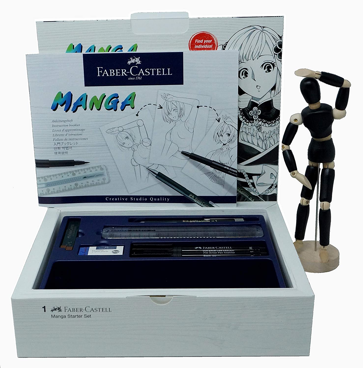 FABER-CASTELL PITT ARTIST PEN MANGA STARTER - Al Masam Stationery LLC