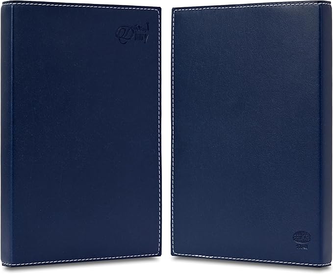 FIS Blue A5 Soft PU 2026 Daily Diary - FSDI17AE26BL - Al Masam Stationery LLC