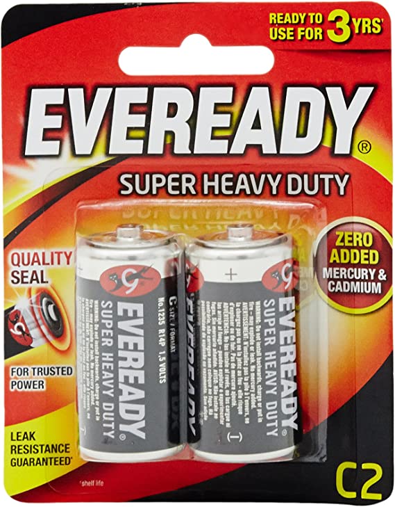 Eveready 1235 BP2 Super Heavy Duty C2 Battery Main image