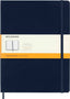 Moleskine Classic Hard Cover Ruled Notebook Blue - Al Masam Stationery LLC