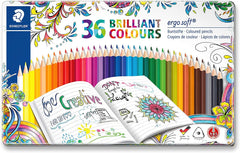 Staedtler 157-M36JB Ergosoft Color Pencil Metal - Al Masam Stationery LLC