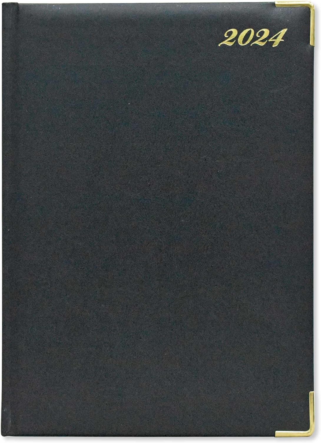 FIS Executive Diary 2024 English/French (1 Week at a glance) Black - FSDI35E21BK - Al Masam Stationery LLC