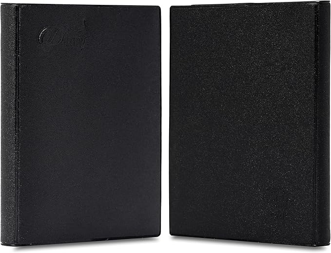 FIS Black Pocket PVC 2026 2-Day Diary - FSDI09AE26BK - Al Masam Stationery LLC