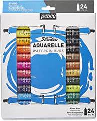 PEBEO 6 WATERCOLOR 24T12ML SET - Al Masam Stationery LLC