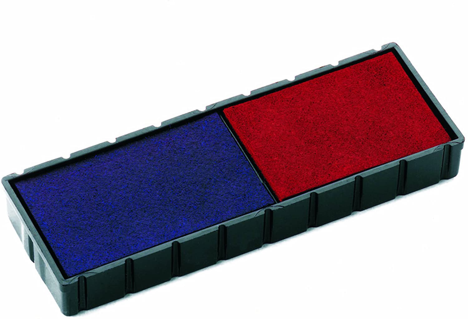 This COLOP RED&amp;BLUEPAD is designed to work with DT.S120 E/12/2 and includes both red and blue ink pads. Its dual-color feature allows for efficient and accurate stamping, perfect for large-scale or detailed stamping projects. With this pad, your stamping process will be smoother and more professional.  COLOP E/12/2 Replacement pads Blue/Red Fits S110, S120/13, S120WD, S120DD, S120P, S160DD