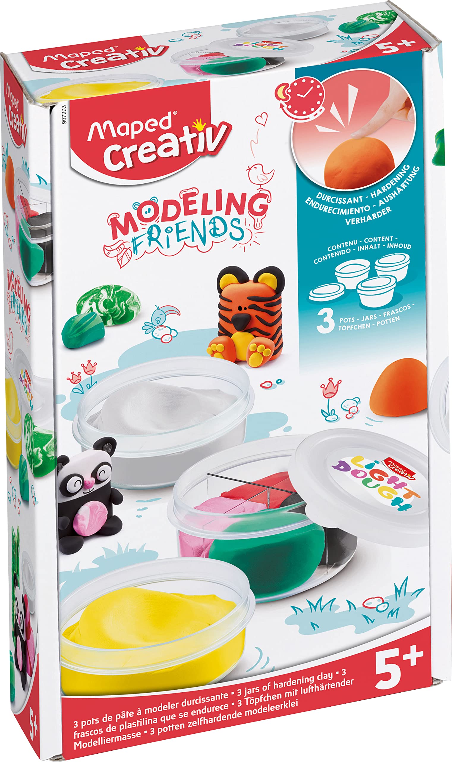 Maped Creative Modeling Friends 3 Pcs - Al Masam Stationery LLC Main image