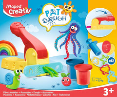 Maped Creative Modeling Dough 4 Colors Set - Al Masam Stationery LLC