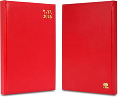 FIS Red 170×240 Vinyl 2026 AE Daily Diary - FSDI75AEVN26RE