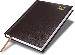 FIS Chocolate A5 Vinyl 2026 Daily Diary - FSDI18AE26CH