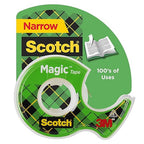 Scotch® Magic™ Tape 104 with Dispenser – 12 mm × 11.43 m