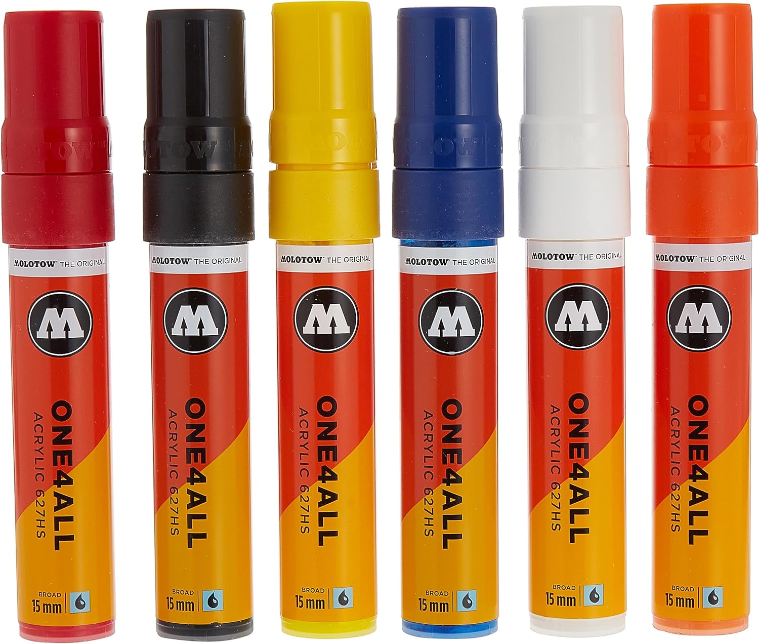 Molotow 627Hs Basic-Set 1 - 15Mm - Al Masam Stationery LLC Main image