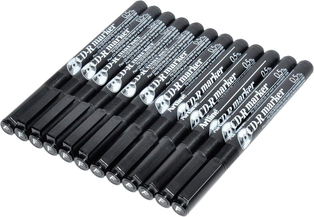 Artline CD-R Marker 0.5MM - Black & Blue