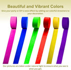 Crepe Paper for Crafts, School & Decorations