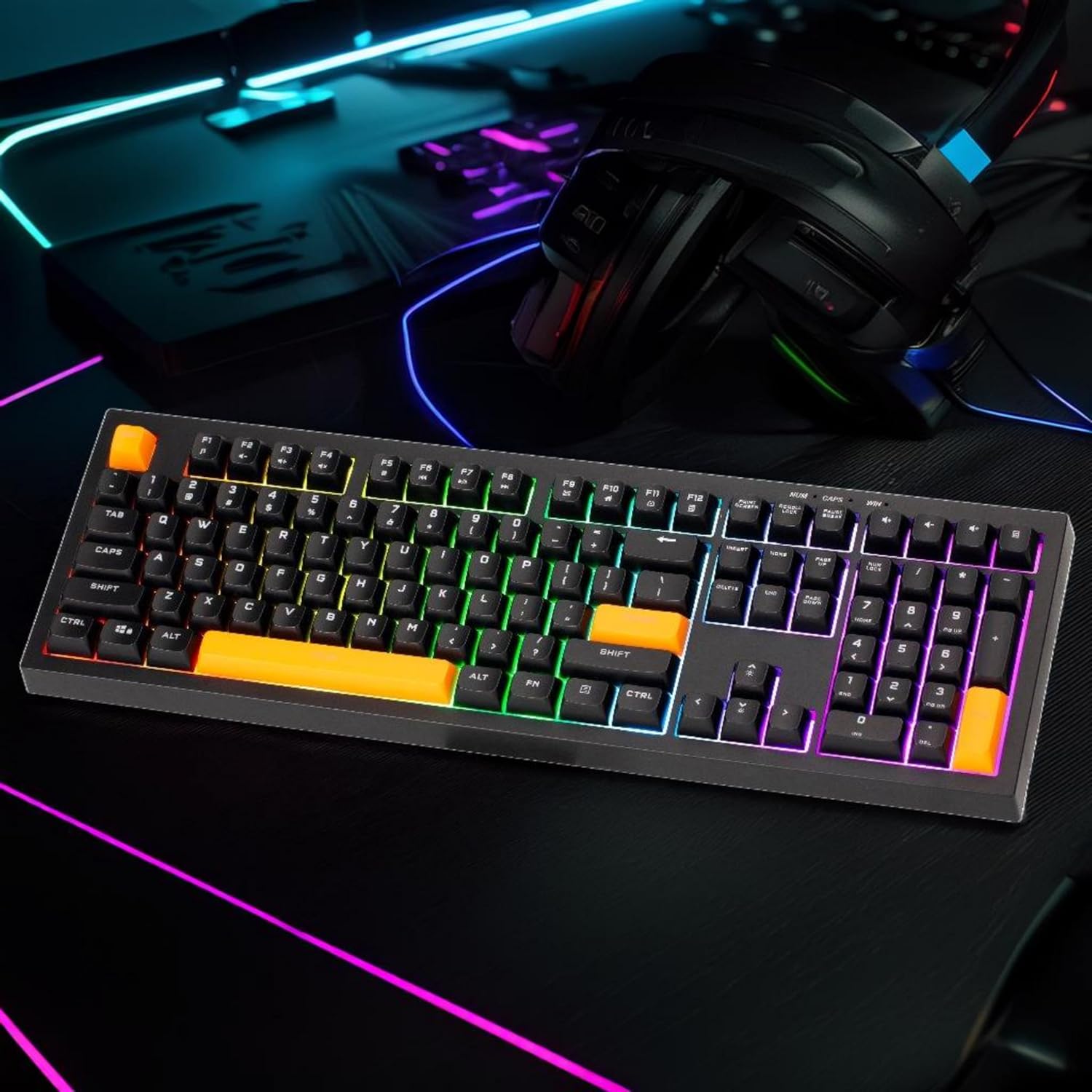 XTRIKE ME KB-512 (Black) Wired Keyboard - Al Masam Stationery LLC Main image