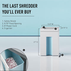 IDEAL SHREDDER 2265CC 3 X 25MM