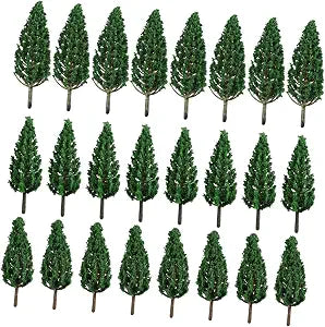 Fur Trees 3-Piece Set for Crafts & Decoration Secondary image