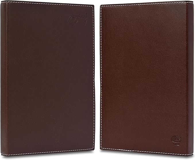FIS Dark Brown A5 Soft PU 2026 Daily Diary - FSDI17AE26DBR - Al Masam Stationery LLC