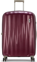 VIP Zapper Plus Cabin Hard Luggage 8 Wheels Travel Bag 33x56x80cm Large Red - Al Masam Stationery LLC