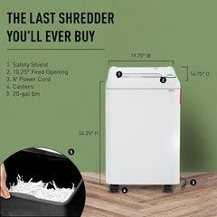 IDEAL SHREDDER 2503-C/C 4 X 40MM