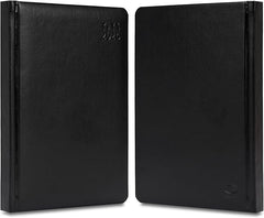 FIS Black A5 PU Gold-Edge 2026 Diary - FSDI19AEG26BK - Al Masam Stationery LLC