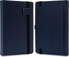 FIS Blue A5 PU Band 2026 AE Diary - FSDI84AE26BL - Al Masam Stationery LLC