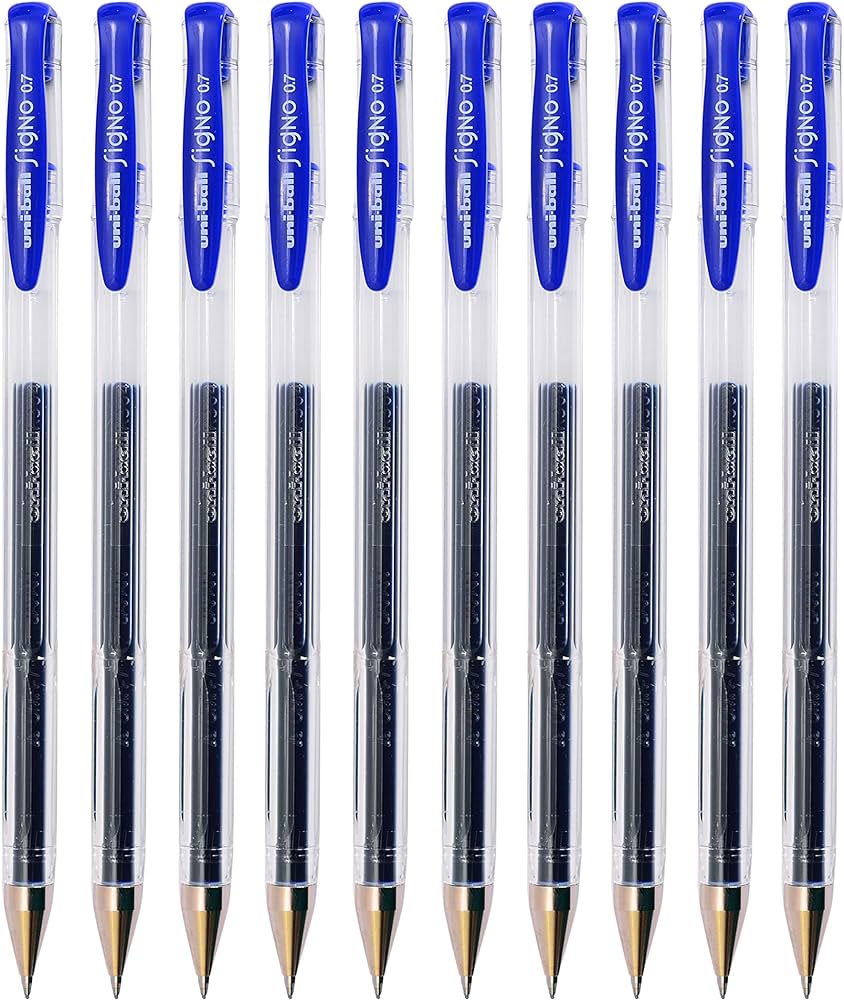 Uniball Signo Gel Pen 0.5mm 8 Pcs Pack - Al Masam Stationery LLC Main image