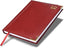 FIS Maroon A5 Gold-Corner Vinyl 2026 Diary - FSDI22AE26MR