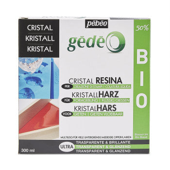 PEBEO 6 CRYSTAL RESIN BIO KIT 300ML Secondary image
