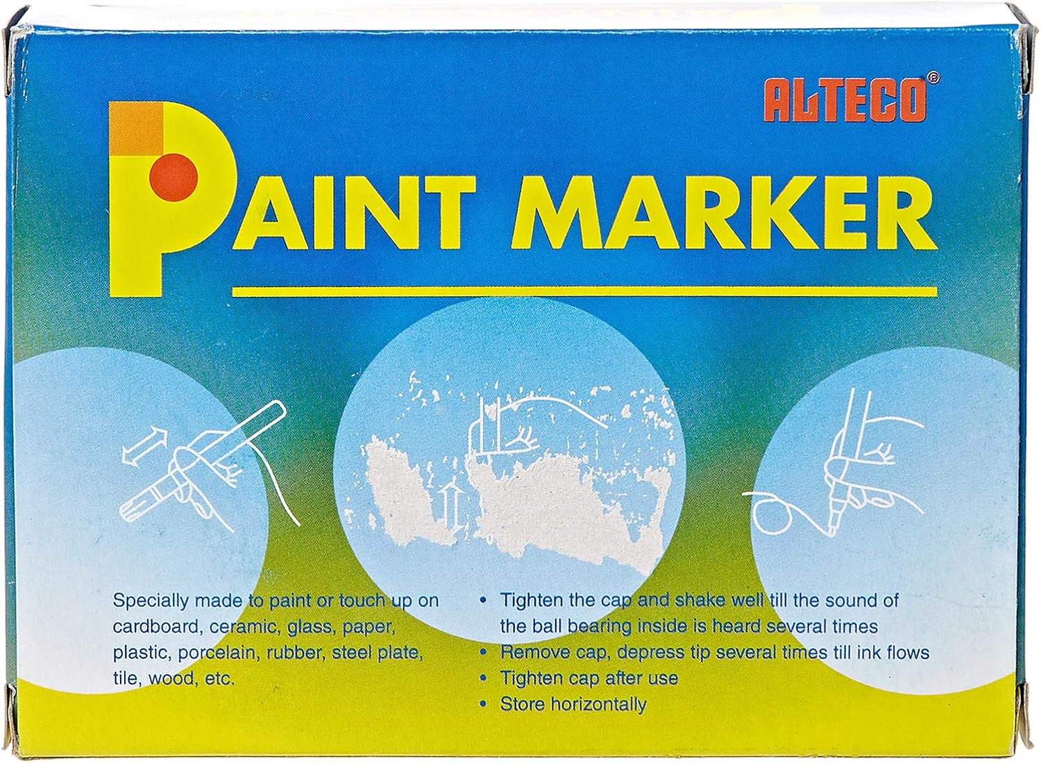 Alteco Paint Marker Yellow Secondary image