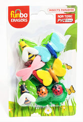 Funbo 3D Eraser in Blister Pack-Insect