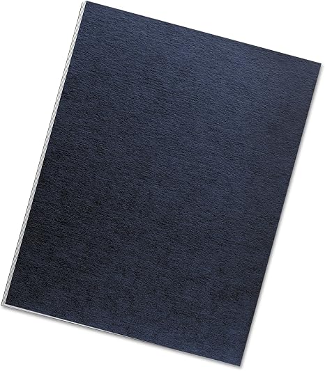 Atlas A3 leatherette binding cover in dark green, with 100 sheets and 230g thickness, shown with textured leatherette surface.