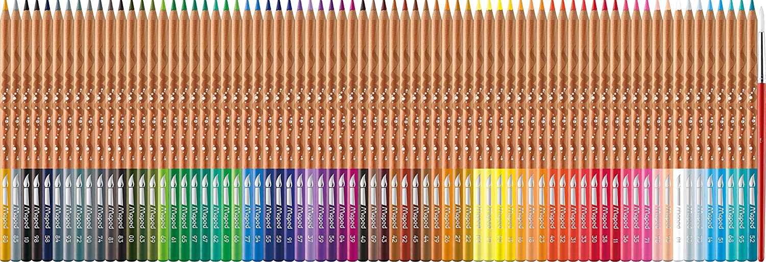 Water Colour Pencils Artist metal - (Pack of 72) - Al Masam Stationery LLC