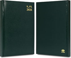 FIS Green 170×240 Vinyl 2026 AE Daily Diary - FSDI75AEVN26GR
