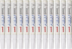 Uni PX20 Paint Marker Bullet Tip White (Pack of 12) - Al Masam Stationery LLC