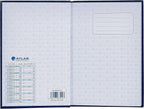 Atlas Manuscript Writing Notebook, 10 x 8 inch, 70 GSM paper, featuring a durable cover and quality pages for writing and notes.