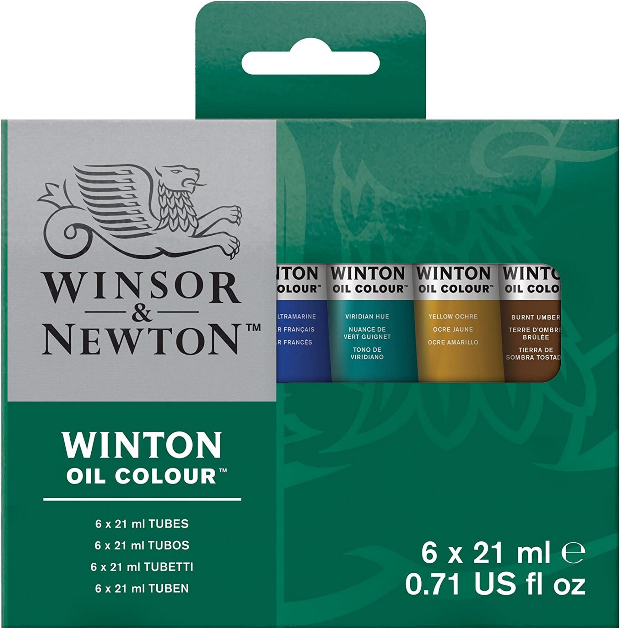 Winsor & Newton Winton 37ml Oil Colour Tube (Set of 6) - Al Masam Stationery LLC