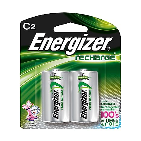 Energizer NH35BP-2 C2 Rechargeable - Al Masam Stationery LLC Main image