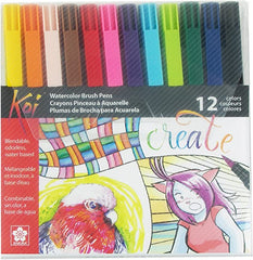 Sakura Koi Coloring Brush Pen Set - Al Masam Stationery LLC